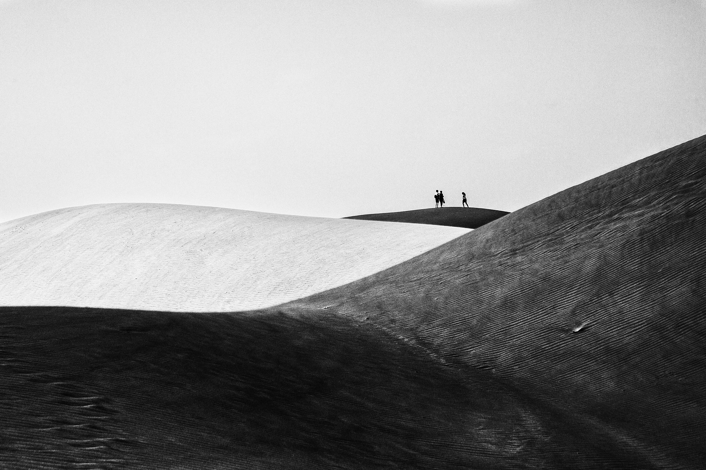 Månedens bilde, februar 2022 – Landskap monokrom