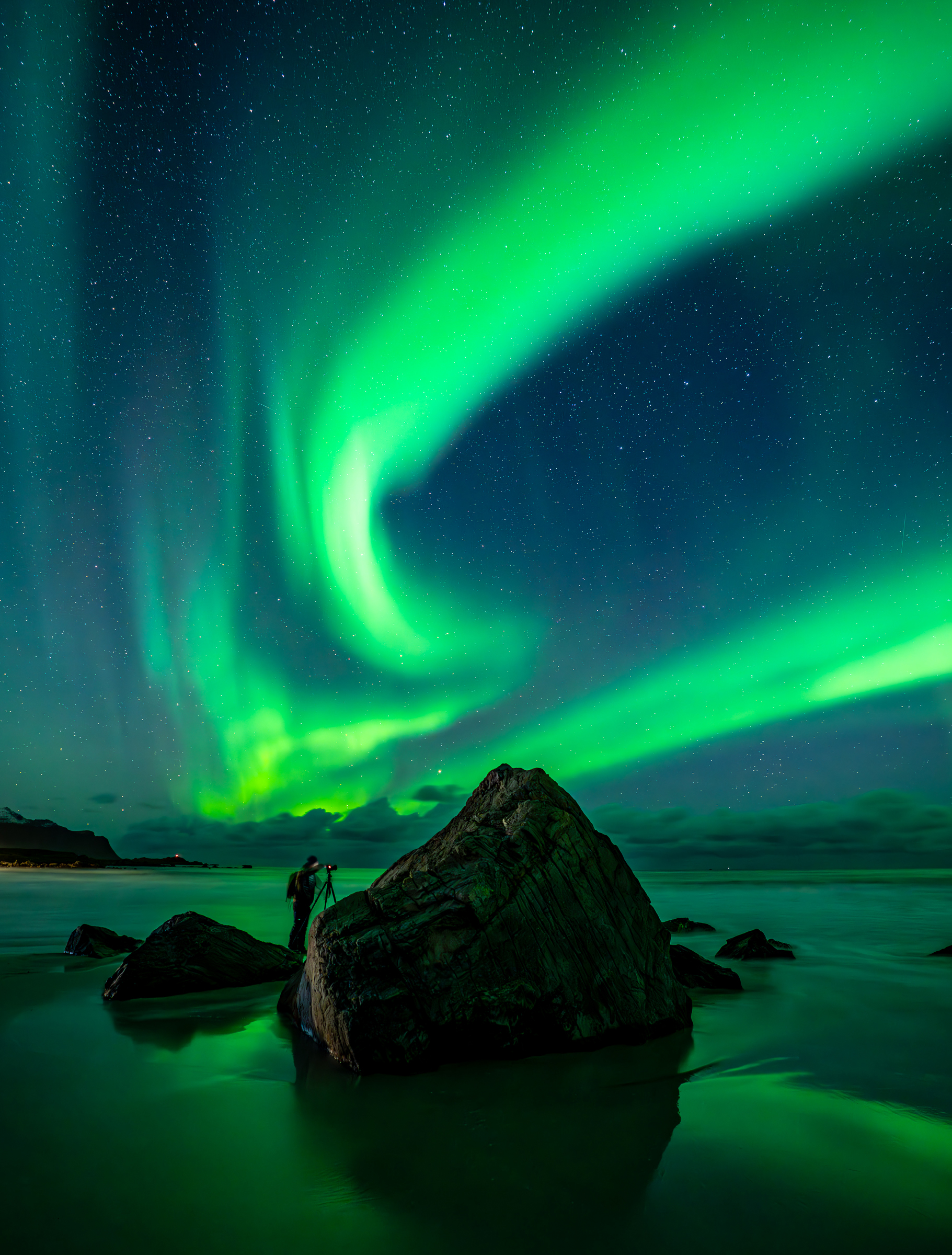 Månedens bilde, februar 2024 – Vinternatt